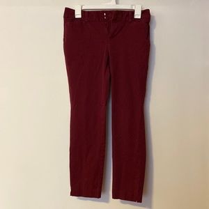 Red Dress Pants